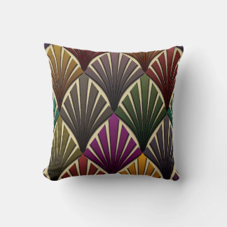Almofada art deco,nouveau,hunter verde,marinho azul,amarelo