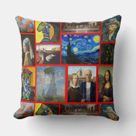 Almofada Art Masterpieces, Red