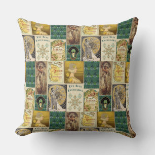 Almofada Art Nouveau Damas Cushion