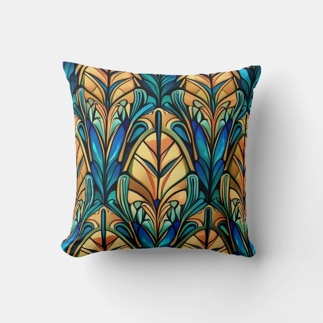 Almofada Art Nouveau design (Frente)