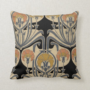 Almofada Art Nouveau Design nº 7 @ VictoriaShaylee