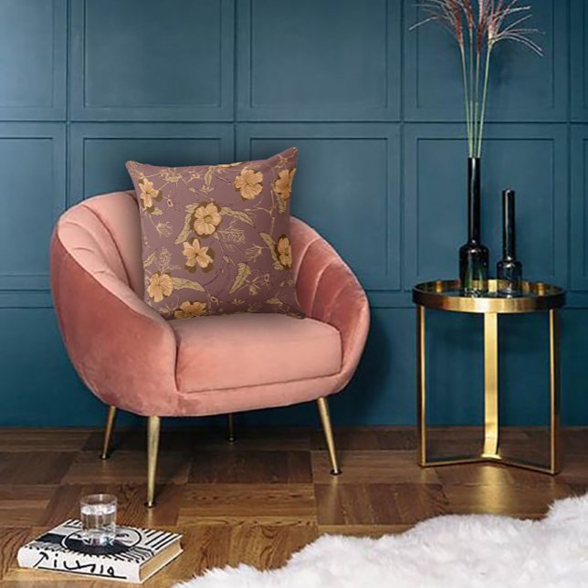 Almofada Art Nouveau Garden Muse Design (Criador carregado)