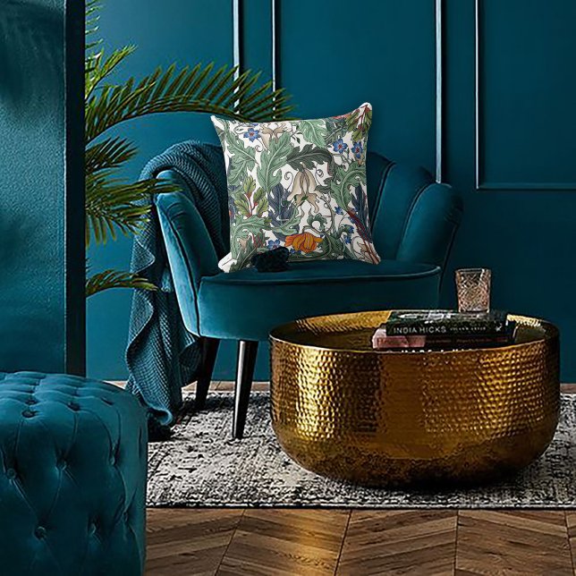 Almofada Art Nouveau Garden Muse Design (Criador carregado)