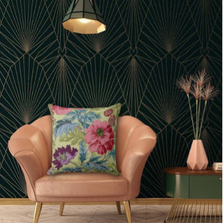 Almofada Art Nouveau Garden Muse Design