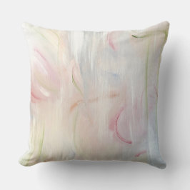 Almofada arte abstrata travesseiro pastel