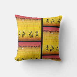 Almofada Arte Africana, Fantástico Sunset Tropical