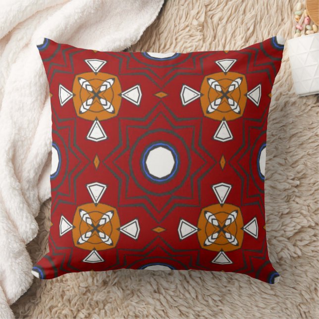 Almofada Arte caleidoscópica do Volume 4, 22 (Cobertor)