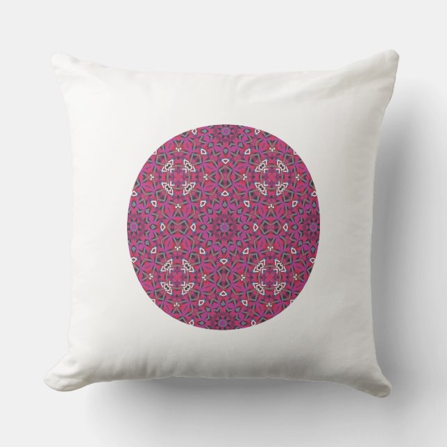 Almofada Arte caleidoscópica do volume 91 (Frente)