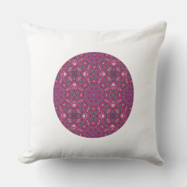 Almofada Arte caleidoscópica do volume nove