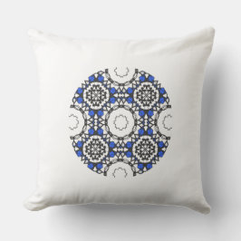 Almofada Arte caleidoscópica do volume quatro