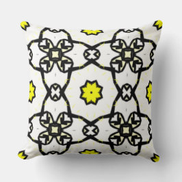 Almofada Arte caleidoscópica do volume um a vinte e cinco