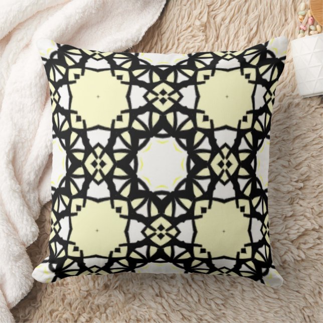 Almofada Arte caleidoscópica do volume um a vinte e dois (Cobertor)