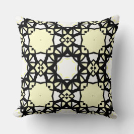 Almofada Arte caleidoscópica do volume um a vinte e dois