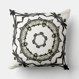 Almofada Arte caleidoscópica do volume um a vinte e seis