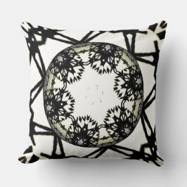 Almofada Arte caleidoscópica do volume um a vinte e sete