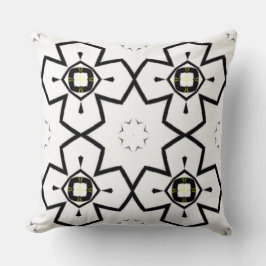 Almofada Arte caleidoscópica do volume um nove