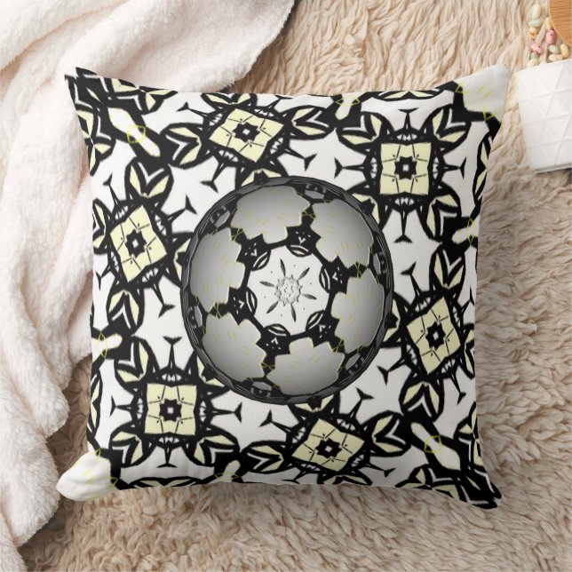 Almofada Arte caleidoscópica do volume um, vinte e nove (Cobertor)