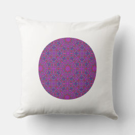 Almofada Arte caleidoscópio do nono volume vinte e três