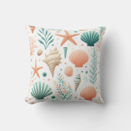Almofada Arte Coastal Shell