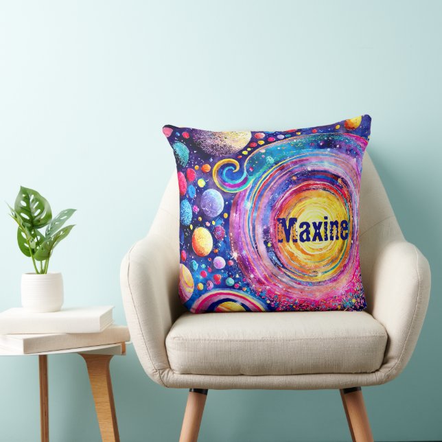 ALMOFADA ARTE CÓSMICA MODERNA (Cadeira)