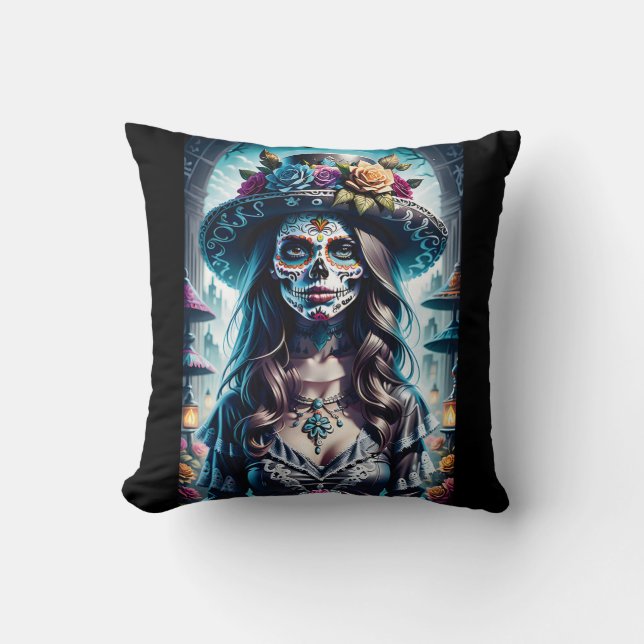 Almofada Arte Cutânea - Espírito Festivo (Frente)