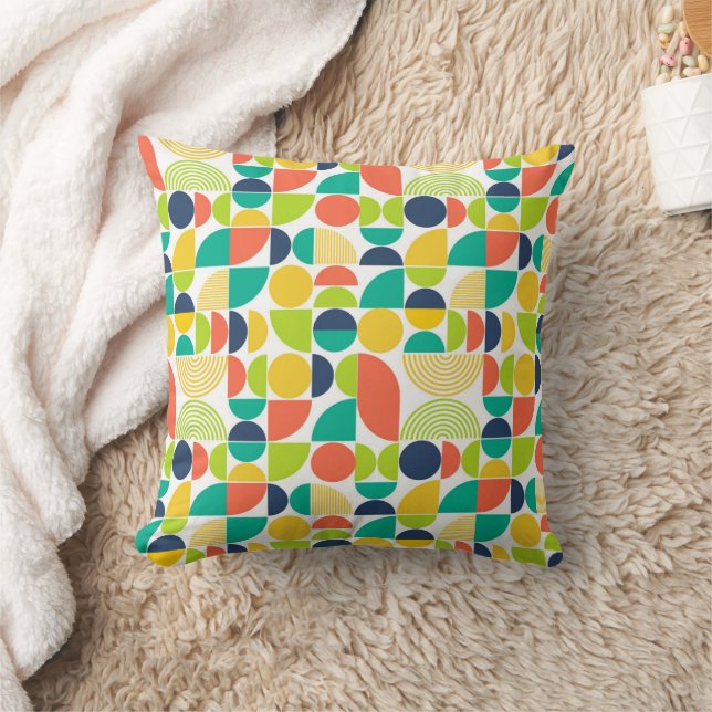 Almofada Arte da Abstrato de Imagem Moderna do Século Médio (Cobertor)