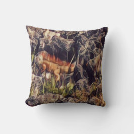 Almofada Arte da Guana Laranja