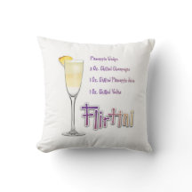 Arte da Receita do Coquetel Flirtini de Abacaxi Mi