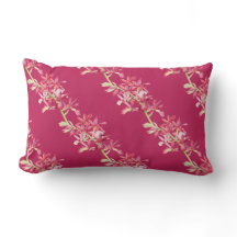 Arte de aquarela de orquídea vermelha