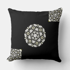 Almofada Arte de caleidoscópio 1 do Volume 1