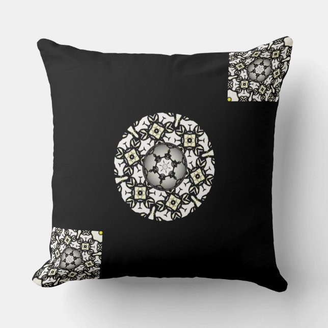 Almofada Arte de caleidoscópio 1 do Volume 1 (Frente)