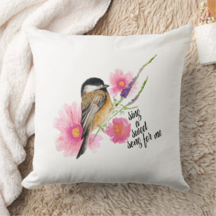 Almofada Arte de Cickadee Cote