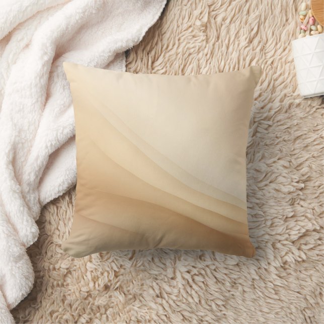 Almofada Arte de IA Cream on Cream (Cobertor)