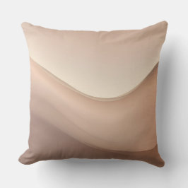 Almofada Arte de IA Cream Waves