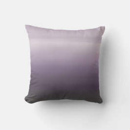 Almofada Arte de IA Lavanda e Cinza Carvão