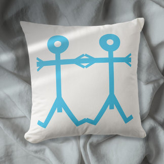 Almofada Arte de Ícone de Homens Amor