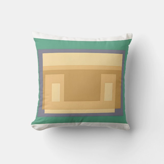 Almofada arte de Josef Albers (Frente)