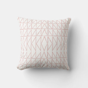 Almofada Arte de Linha Geométrica na moda Abstrato a Rosa E