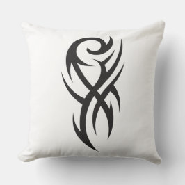 Almofada Arte de Linha Inspirada em Tatuagem Clássica