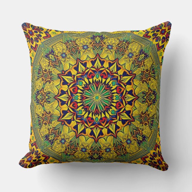 Almofada Arte de Parede Geométrica Abstrato moderna (Frente)