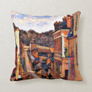 Almofada Arte de Paul Gauguin: Rue Jouvenet, Rouen