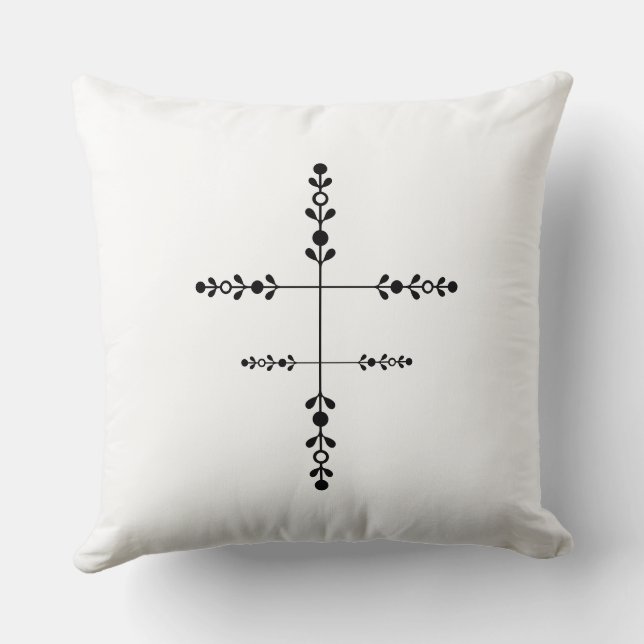 Almofada Arte de Sol Positivo – Sol e Flor Brilhantes e Fel (Verso)
