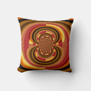 Almofada Arte Decorativa Floral Retro