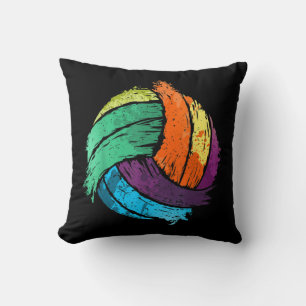 Almofada Arte Diversão De Voleibol Para Meninas Voleibol Fe