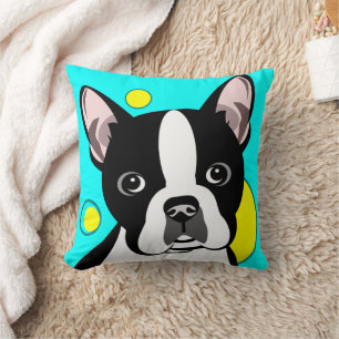 Almofada Arte do Boston Terrier
