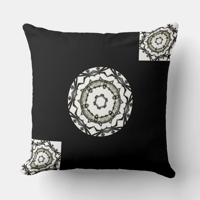 Almofada Arte do caleidoscópio 2 do Volume 1 (Frente)