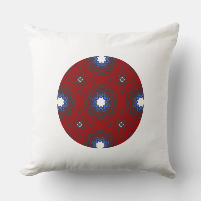 Almofada Arte do caleidoscópio do Volume 4, quinze (Frente)