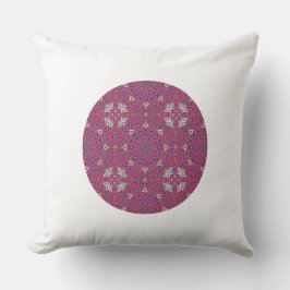 Almofada Arte do caleidoscópio do volume dezessete