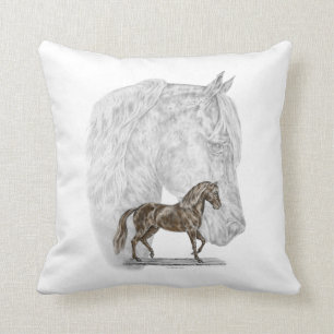Almofada Arte do cavalo de Paso Fino