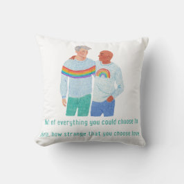 Almofada Arte do Orgulho LGBTQ+